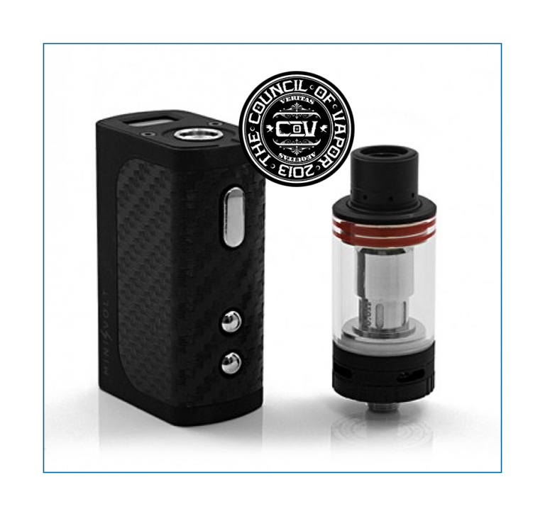 CoV Mini Volt Box Mod and Vengeance Tank Review | Spinfuel Magazine