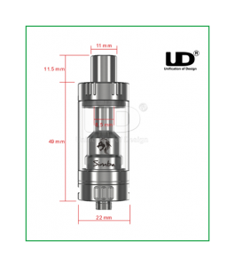 UD Simba Sub-Ohm Ceramic Tank Review by Spinfuel eMagazine