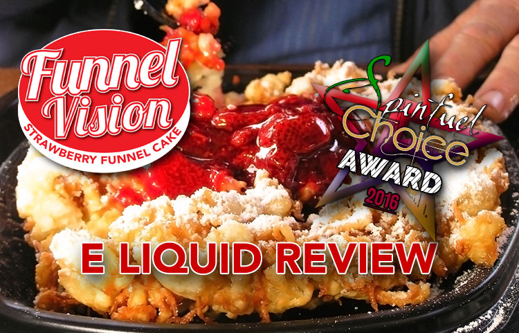 Strawberry Funnel Cake e Juice Review