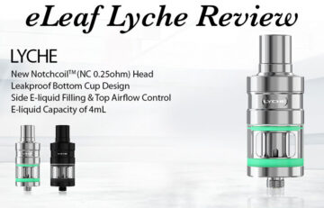 eLeaf Lyche Atomizer Review by Spinfuel eMagazine