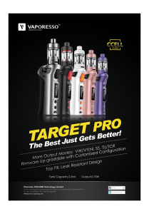Vaporesso Target Pro Starter Kit Review Spinfuel eMagazine