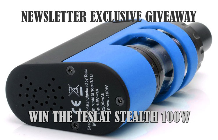 Exclusive Giveaway – Newsletter 7-12