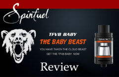 SMOK TFV8 Baby Beast REVIEW SPINFUEL VAPE MAGAZINE