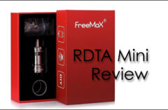 Freemax Starre RDTA Mini Review – Spinfuel VAPE Magazine