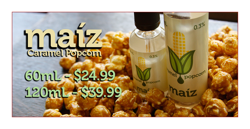 Smoque Vapours Maiz – Caramel Popcorn Review – A Spinfuel VAPE Magazine Review