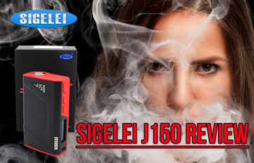 Sigelei J150 TC Box Mod Review – Spinfuel VAPE Magazine