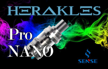 Sense Herakles Pro Nano Tank REVIEW – SPINFUEL VAPE MAGAZINE