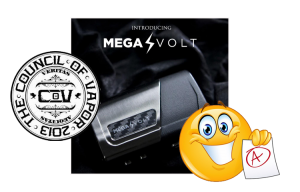 Council of Vapor Mega Volt 80W TC Box Mod REVIEW SPINFUEL VAPE MAGAZINE