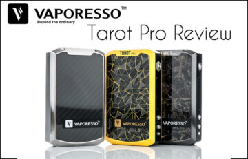 Vaporesso Tarot Pro 160W TC Box Mod Review – Spinfuel VAPE Magazine