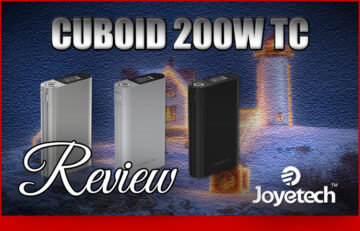 Joyetech Cuboid 200 TC Mod Review Spinfuel VAPE Magazine