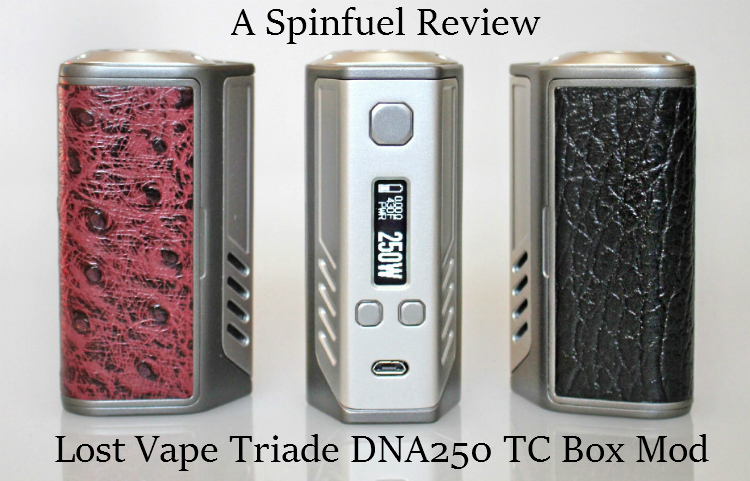Lost Vape Triade DNA250 TC Box Mod Review