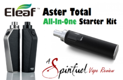 Eleaf Aster Total AIO Starter Kit - Spinfuel VAPE Magazine