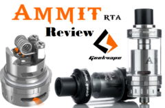 Ammit RTA by Geek Vape - Spinfuel VAPE Review