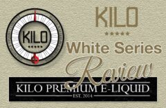 Kilo White Series Eliquid Review – SPINFUEL VAPE MAGAZINE