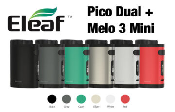 eLeaf iStick Pico Dual with Melo 3 Mini Starter Kit Review Spinfuel VAPE Magazine