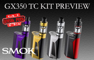 SMOK GX350 TC Starter Kit Preview by Spinfuel VAPE Magazine