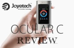 Joyetech Ocular C 150W TC Box Mod Review - Spinfuel VAPE Magazine