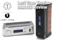 Lost Vape Therion DNA 166 TC Box Mod Review Spinfuel VAPE Magazine