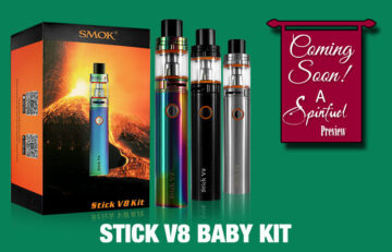 PREVIEW: SMOK Stick V8 Baby Starter Kit - Spinfuel VAPE Magazine