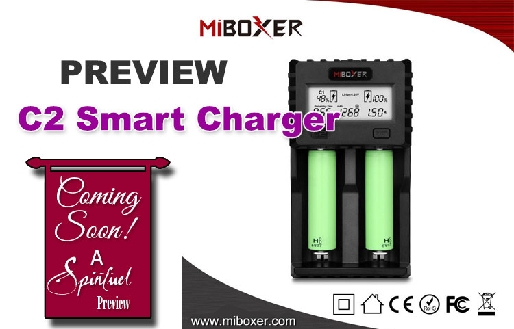Review MIBOXER C2 Smart Charger for Vapers  