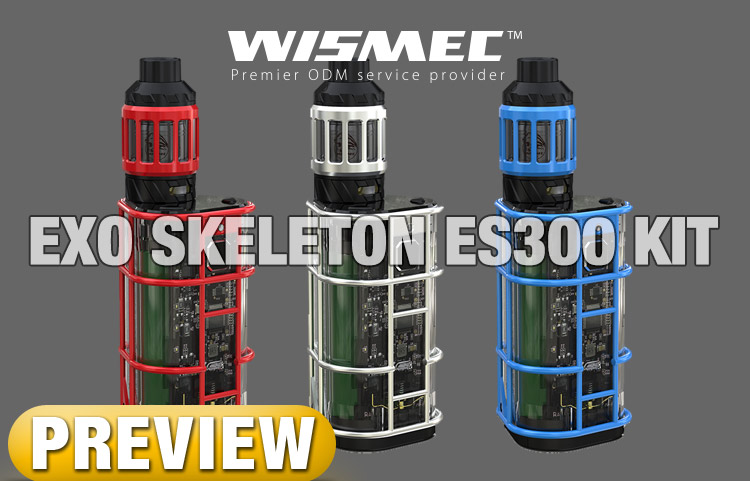 The WISMEC EXO SKELETON ES300 PREVIEW