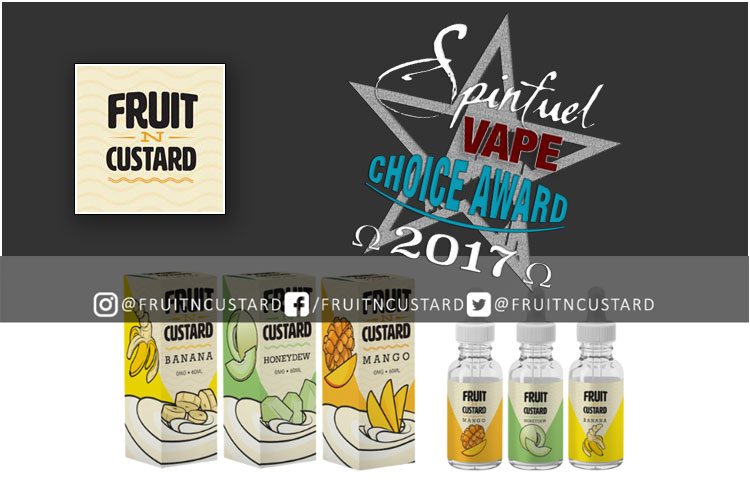 Fruit N Custard Vape Juice –  3 Flavor Eliquid Review