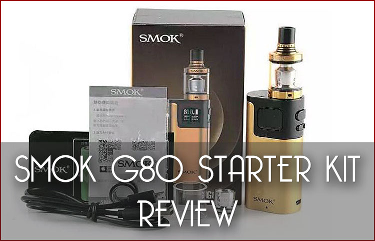 SMOK G80 TC STARTER KIT REVIEW
