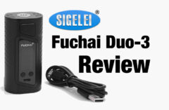 Sigelei Fuchai Duo-3 175W TC Box Mod Full Review - Spinfuel VAPE