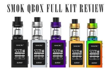 SMOK QBox Kit Is Tiny But A Worthy New Box Mod and Tank - SPINFUEL VAPE MAGAZINE