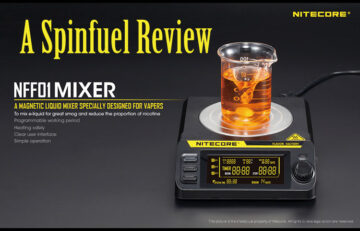 Nitecore NFF01 Magnetic E-Juice Mixer Review - Spinfuel VAPE Magazine