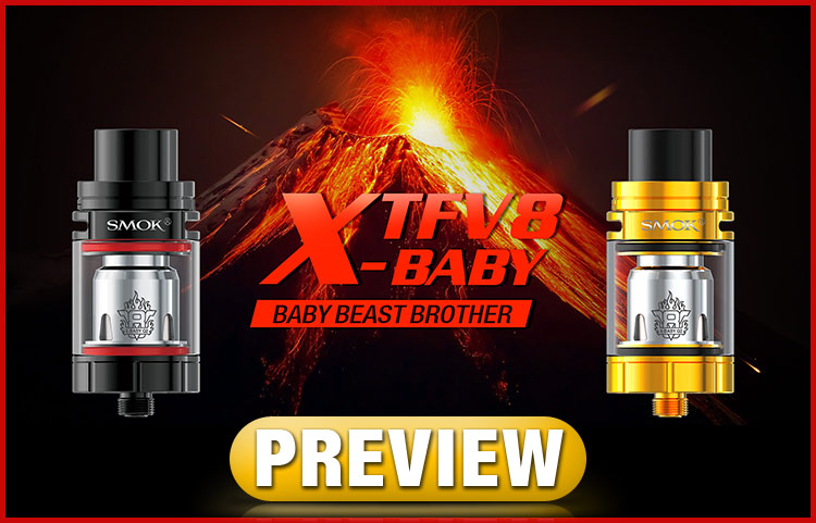 SMOK TFV8 X-Baby Sub-Ohm Tank Preview