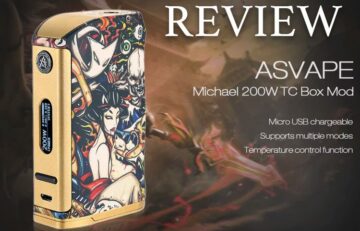 Asvape Michael 200W Mod (Devil’s Night Edition) Review – Spinfuel VAPE Magazine