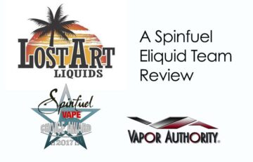 Lost Art e-Liquid Review A Spinfuel VAPE Eliquid Team Review