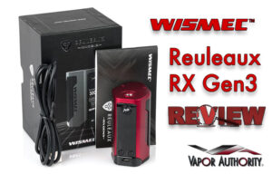 Reuleaux RX Gen3 from WISMEC – Smaller Footprint Big Power – Spinfuel VAPE Magazine