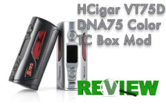 HCigar VT75D DNA75 Color TC Box Mod REVIEW – Spinfuel VAPE
