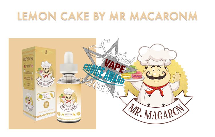 Mr. Macaron Vapes Lemon Cake is the Real Thing! Spinfuel VAPE