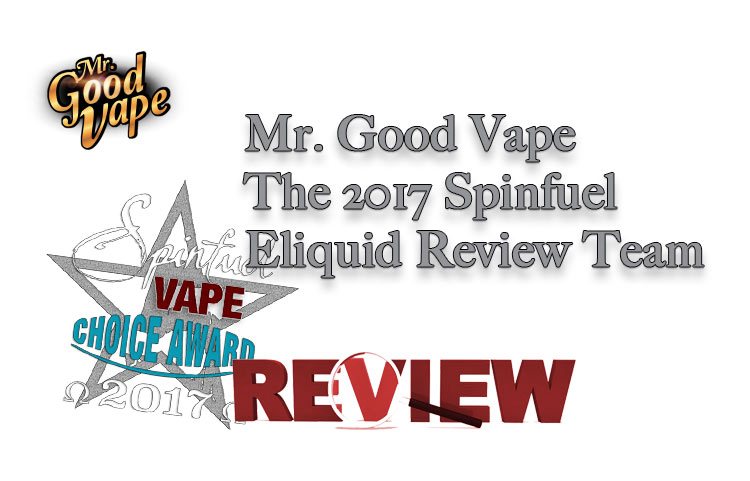 2017 Mr. Good Vape Spinfuel Eliquid Team Review