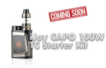 iJoy CAPO 100W TC Starter Kit Preview – Spinfuel VAPE