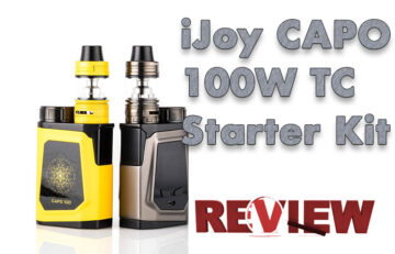 iJoy CAPO 100W TC Starter Kit Review – Spinfuel VAPE