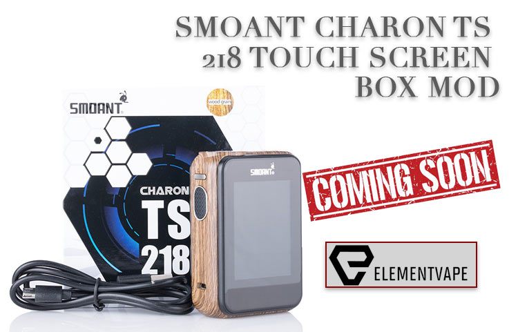 Smoant Charon TS 218W TC Box Mod Preview