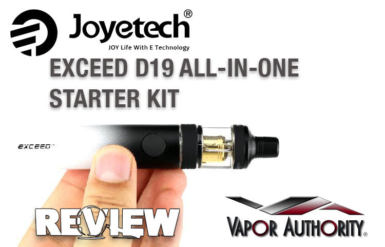 Joyetech Exceed D19 Starter Kit Review – Spinfuel Vape