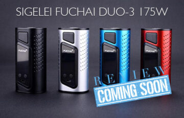 Sigelei Fuchai Duo-3 175W TC Box Mod Preview – SPINFUEL VAPE