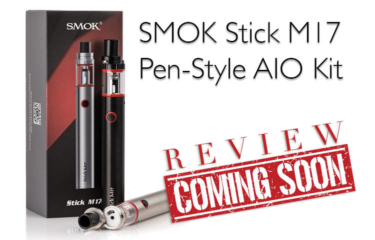 SMOK Stick M17 Pen-Style AIO Kit Preview Spinfuel VAPE