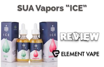 SUA Vapors – Two Icy Flavors – Melon and Mangosteen – Spinfuel VAPE