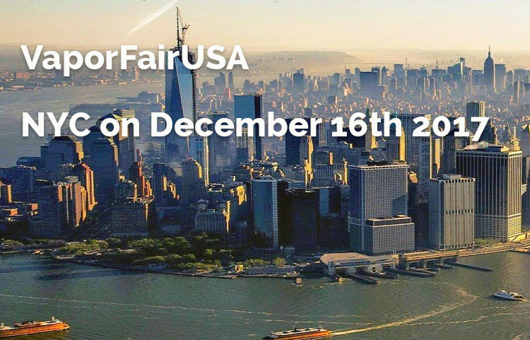 VaporFairUSA Coming to New York City in December