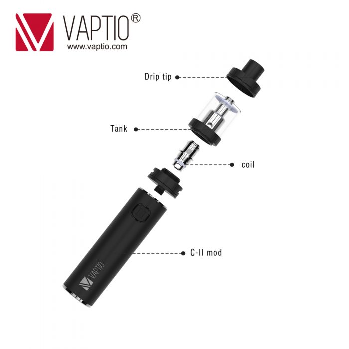 Vaptio C-II Vape Kit Preview
