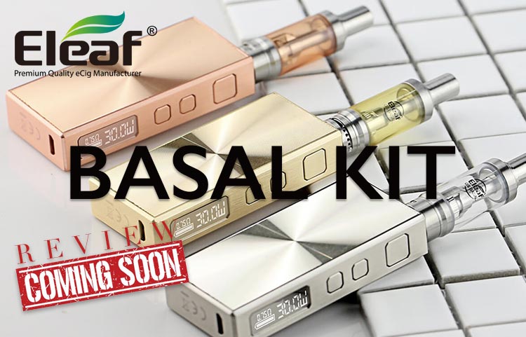 Eleaf Basal 30W MTL Starter Kit Preview – Spinfuel VAPE Magazine