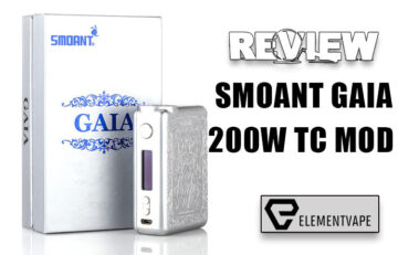 Smoant GAIA 200W Mod Review - SPINFUEL VAPE