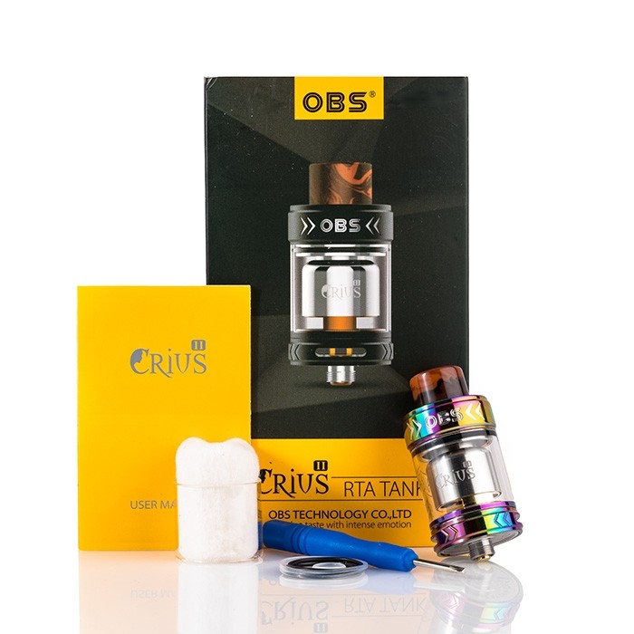 OBS Crius II RTA Single-Post Review – Spinfuel VAPE
