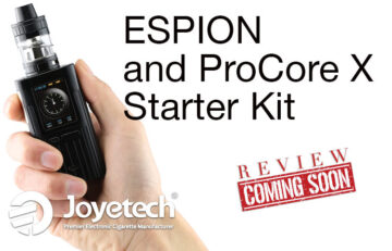 Joyetech ESPION and ProCore X Starter Kit Preview - Spinfuel VAPE
